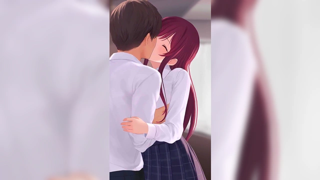 Hentai Video Its both there first time