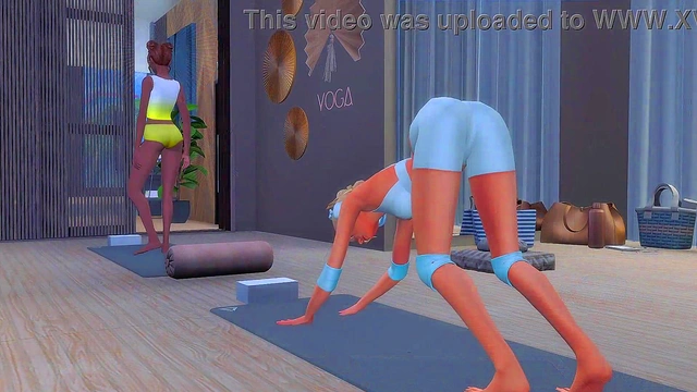 LUSTFUL LESBIAN SLUTS HAD DIRTY SEX IN THE GYM - PREVIEW (SIMS ANIME HENTAI SFM)
