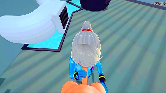 Samus gets a POV facial before getting a missionary creampie - Metroid Hentai