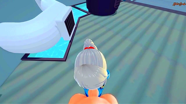 Samus gets a POV facial before getting a missionary creampie - Metroid Hentai