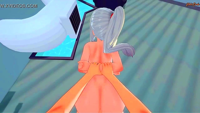 Samus gets a POV facial before getting a missionary creampie - Metroid Hentai