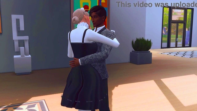 SEXY MAID WAS INTERVIEWED FOR HARD ANAL SEX BY THE BBC (SIMS 4 HENTAI SFM)