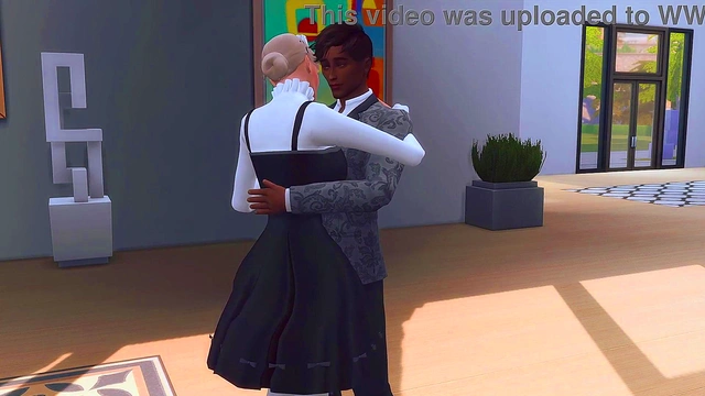 SEXY MAID WAS INTERVIEWED FOR HARD ANAL SEX BY THE BBC (SIMS 4 HENTAI SFM)
