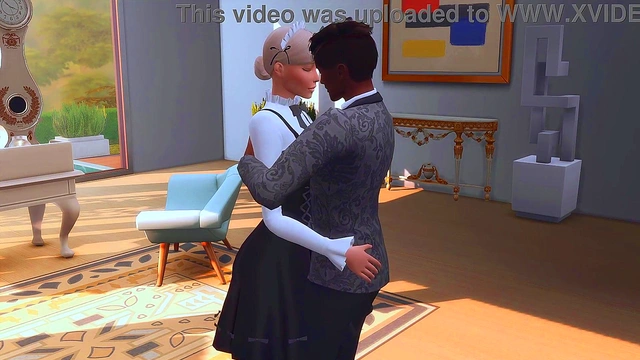 SEXY MAID WAS INTERVIEWED FOR HARD ANAL SEX BY THE BBC (SIMS 4 HENTAI SFM)