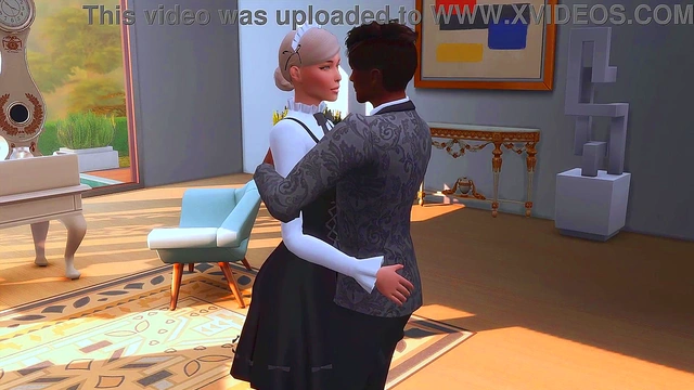 SEXY MAID WAS INTERVIEWED FOR HARD ANAL SEX BY THE BBC (SIMS 4 HENTAI SFM)