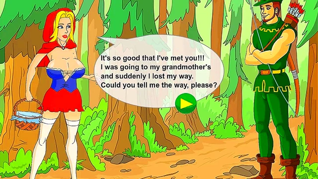 Red Riding Hood and Gloomy Forest - Hentai Game by Meet N Fuck