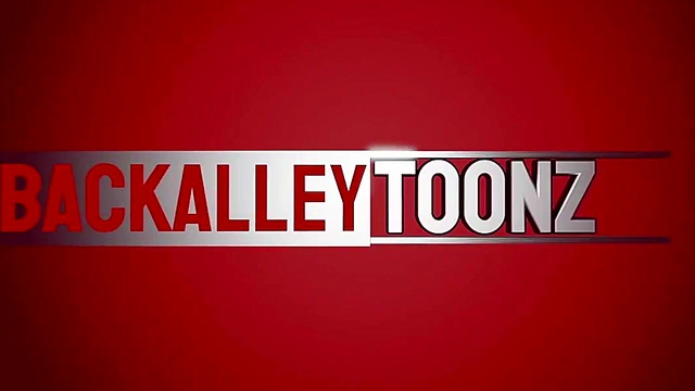 Chyna Doll shakes her big ass booty in an incredible anime cartoon