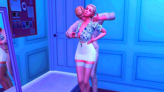 stepfather seduced perverted stepdaughter behind stepmothers back sims me hentai