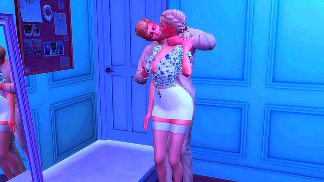 stepfather seduced perverted stepdaughter behind stepmothers back sims me hentai