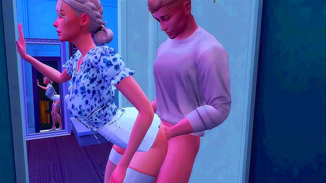 stepfather seduced perverted stepdaughter behind stepmothers back sims me hentai