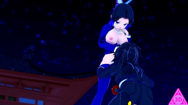 Kocho Shinobu Tomioka Giyu kimetsu no yaiba hentai videos have sex blowjob handjob horny
