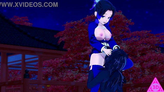 Kocho Shinobu Tomioka Giyu kimetsu no yaiba hentai videos have sex blowjob handjob horny