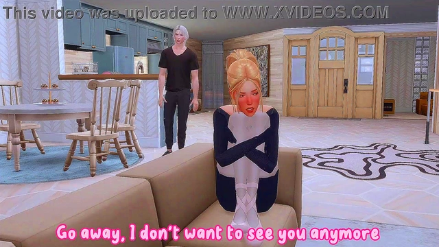 a brazen guy cheats on his pregnant girlfriend with her whore girlfriend by giving her