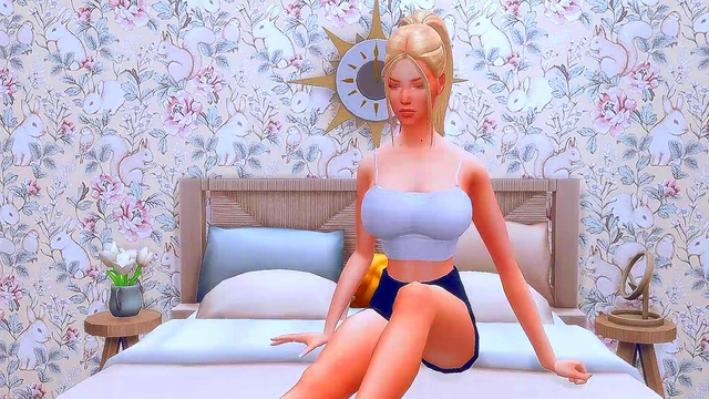 a brazen guy cheats on his pregnant girlfriend with her whore girlfriend by giving her