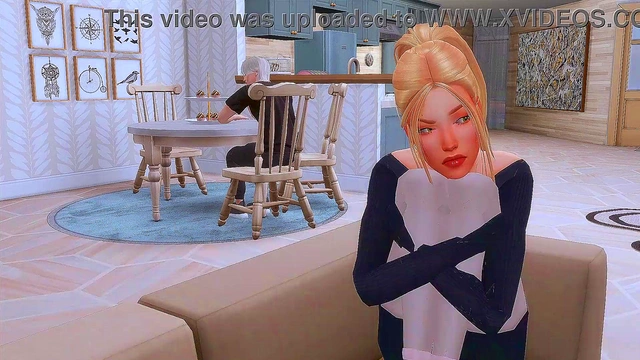 a brazen guy cheats on his pregnant girlfriend with her whore girlfriend by giving her