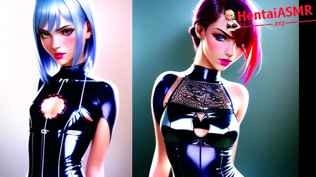 Two Cyber Slut Hentai Baddies Moaning ASMR