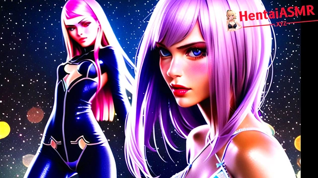 Two Cyber Slut Hentai Baddies Moaning ASMR