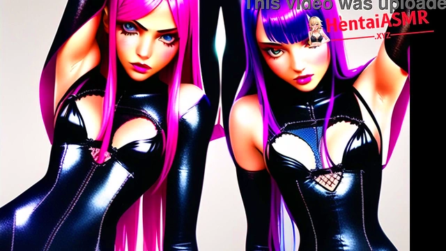 Two Cyber Slut Hentai Baddies Moaning ASMR