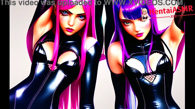 Two Cyber Slut Hentai Baddies Moaning ASMR