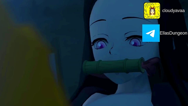 Nezuko X Zenitsu Hentai anime porn