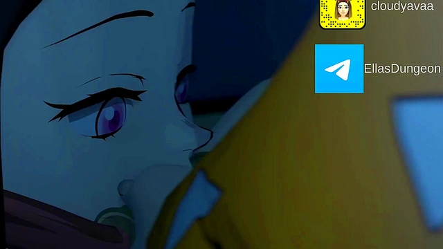 Nezuko X Zenitsu Hentai anime porn