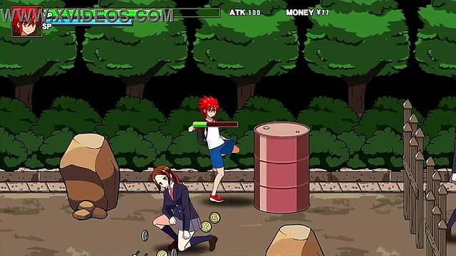 Man has sex with pretty women in new porn hentai game