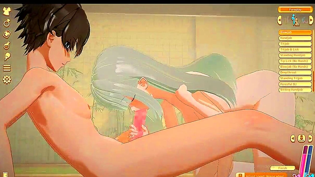 Honeycome NO COMMENTARY gameplay whit hair nude girl hentai