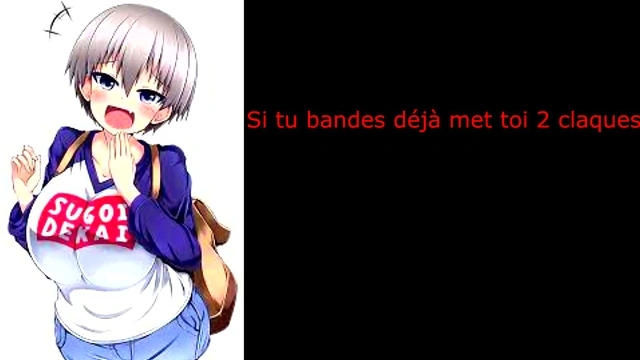 Joi hentai fr Hana Uzaki assplay'femdom'humiliation