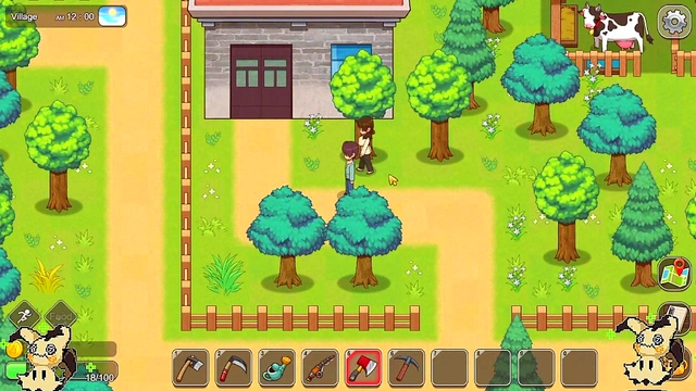 [hentai game] Village rhapsody Part 5 [Spanish Narrated] Alternate costumes