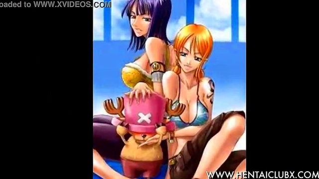 ecchi hentai nami robin sexy and hot