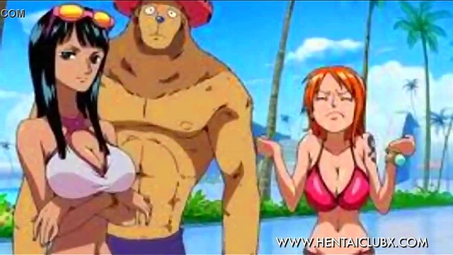 ecchi hentai nami robin sexy and hot