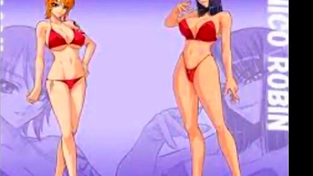 ecchi hentai nami robin sexy and hot