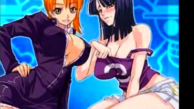 ecchi hentai nami robin sexy and hot