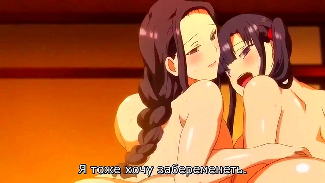 step Mom and StepDaughter have to endure / Hentai Compilation