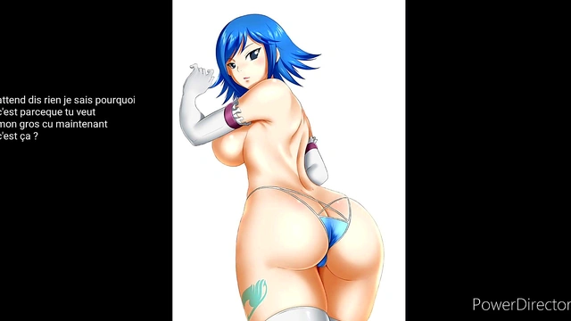 Joi hentai with jubia soft