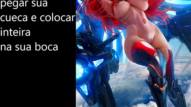 MISS FORTUNE HENTAI JOI PT BR (Assplay'Femdom'Humiliation'Painplay and CEI) LEVEL: HEAVY