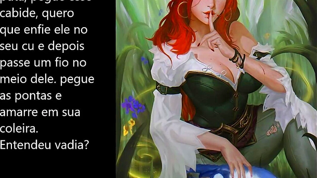 MISS FORTUNE HENTAI JOI PT BR (Assplay'Femdom'Humiliation'Painplay and CEI) LEVEL: HEAVY