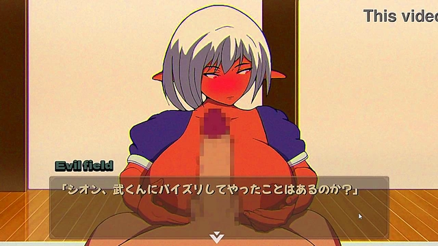 [HENTAI GAME] NTR Rice PART 4!! ELF Slut geting paizuri virginity taken