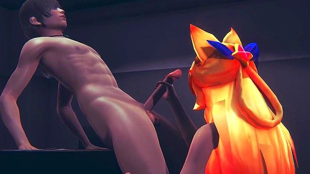 LOL Hentai - Ahri Star Guardian Handjob - Japanese Asian Manga Anime Film Game Porn