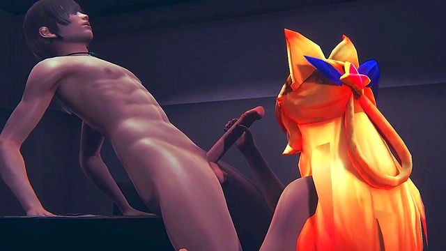 LOL Hentai - Ahri Star Guardian Handjob - Japanese Asian Manga Anime Film Game Porn