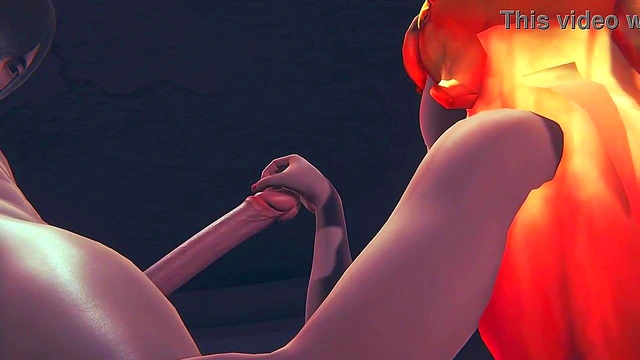 LOL Hentai - Ahri Star Guardian Handjob - Japanese Asian Manga Anime Film Game Porn