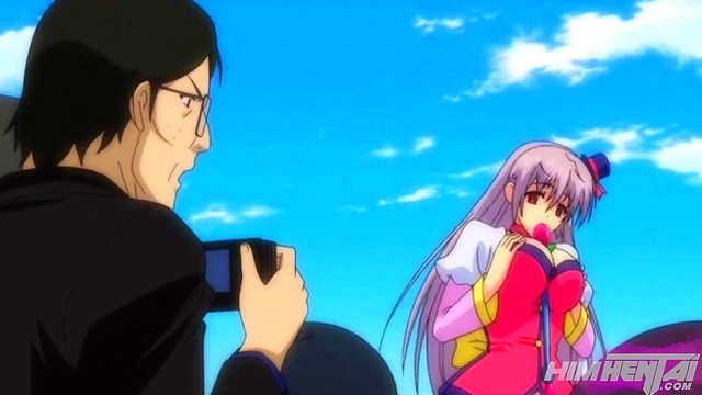 Gangbang in an amusement park - Hentai