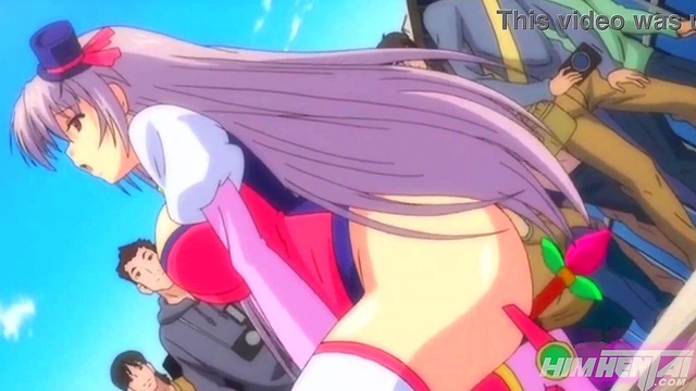 Gangbang in an amusement park - Hentai