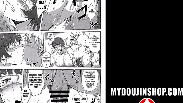 My Doujin Shop - Sexy Ninja Girls Strip to Their Nude Bodies And Fuck!!! Hentai Comic