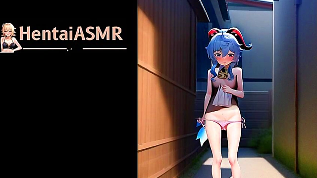 Blue Haired Hentai Slut Casting Love Spells Visual Journey