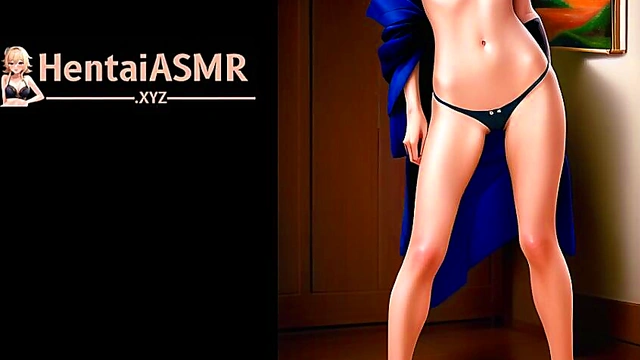 Blue Haired Hentai Slut Casting Love Spells Visual Journey