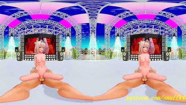 VR180 mmd Iroha SexDance 3d hololive Hentai