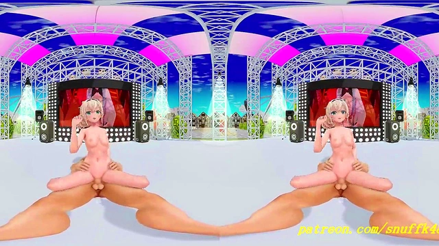 VR180 mmd Iroha SexDance 3d hololive Hentai