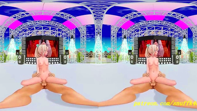 VR180 mmd Iroha SexDance 3d hololive Hentai