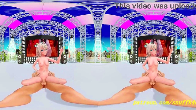 VR180 mmd Iroha SexDance 3d hololive Hentai
